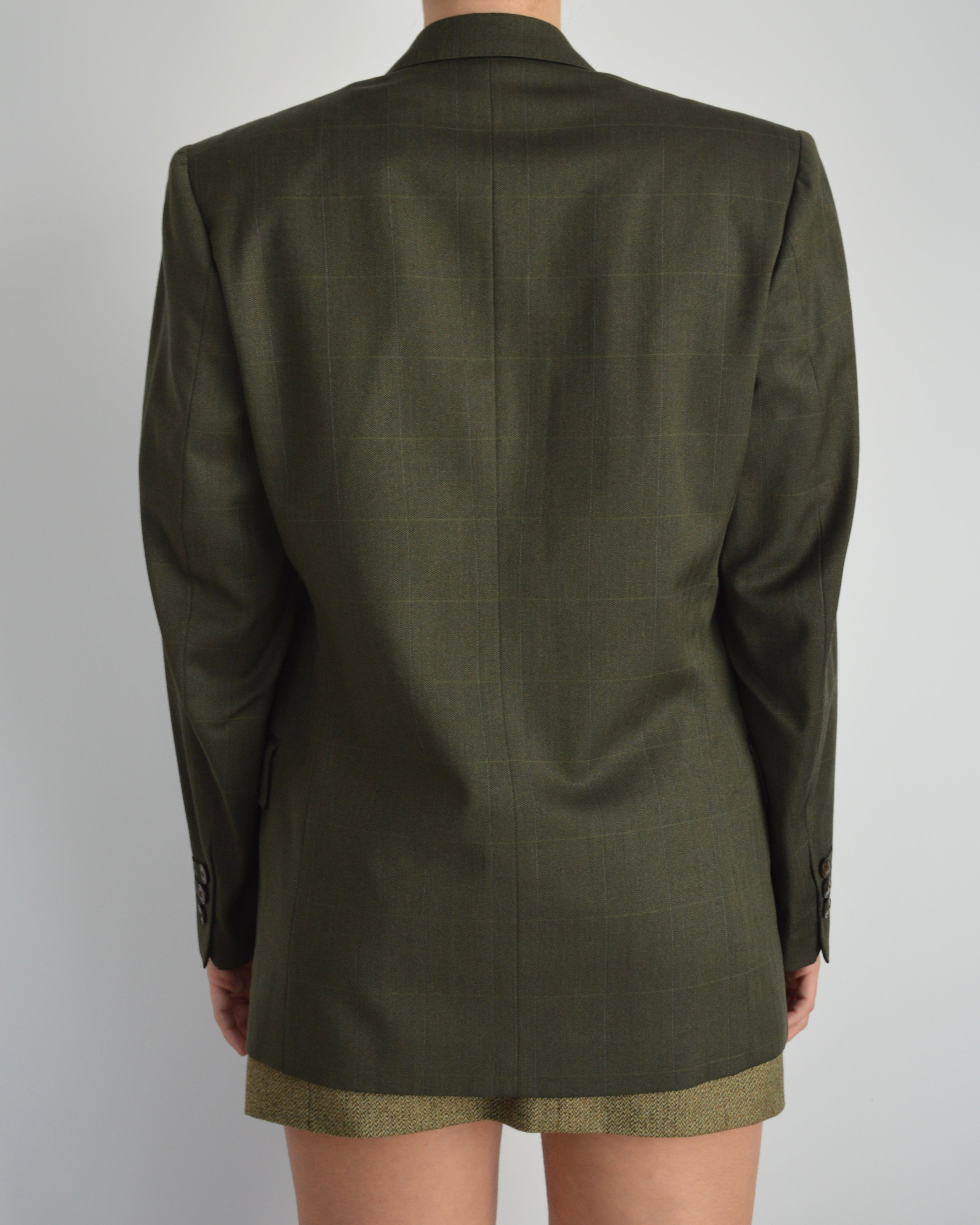 Veste - croisée vert olive (XS/M)