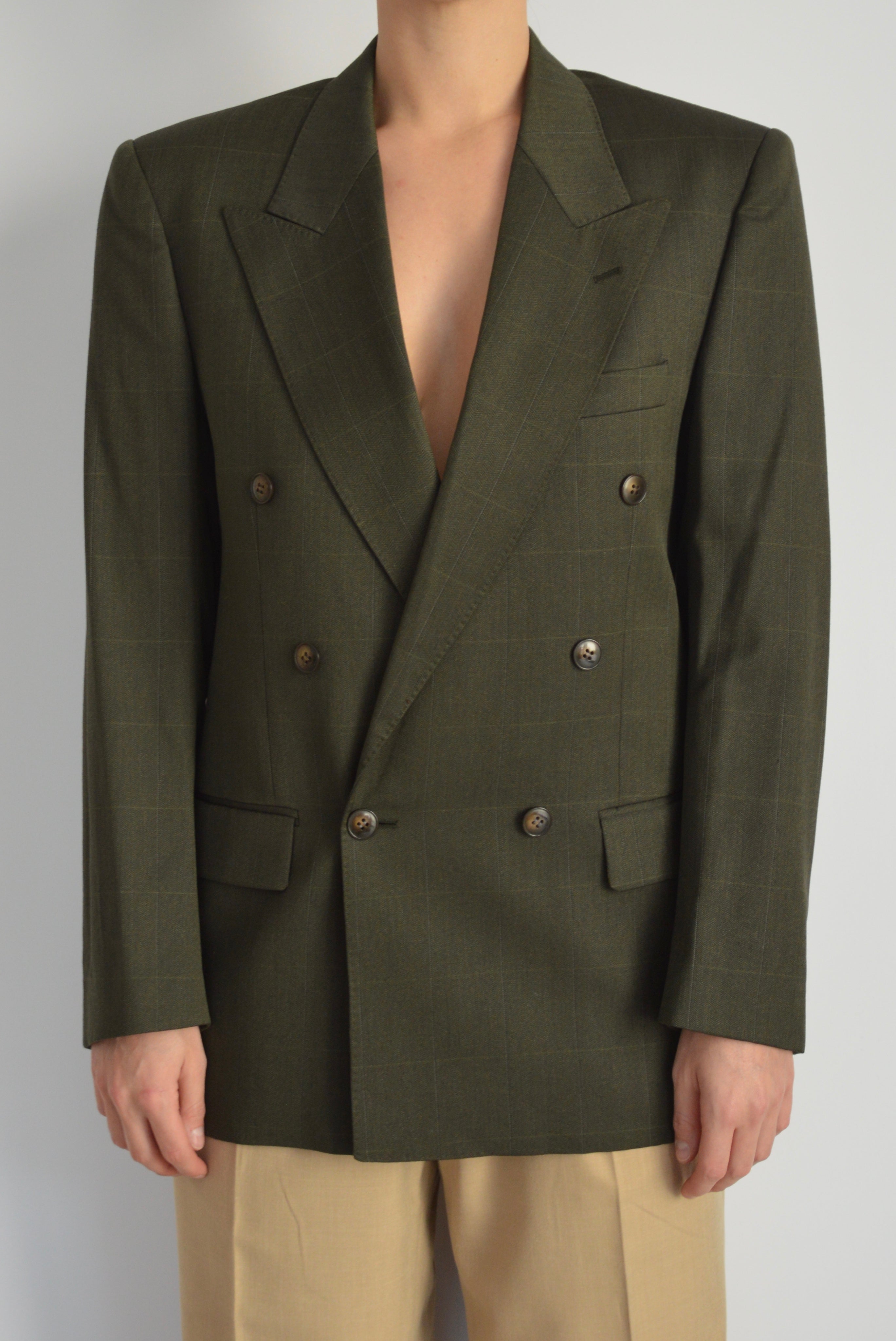 Veste - croisée vert olive (XS/M)