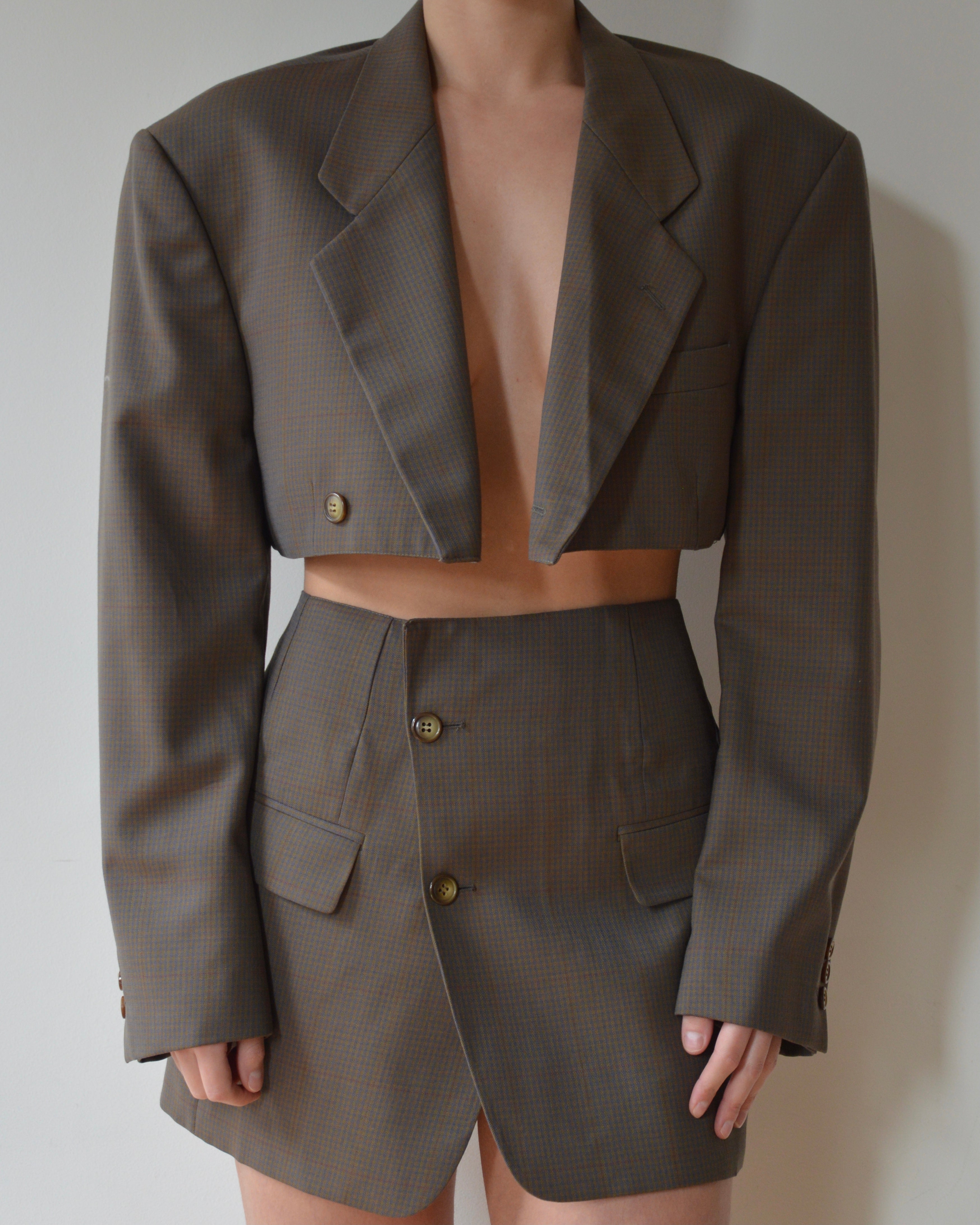 Blaset - squared brown (XS/S)