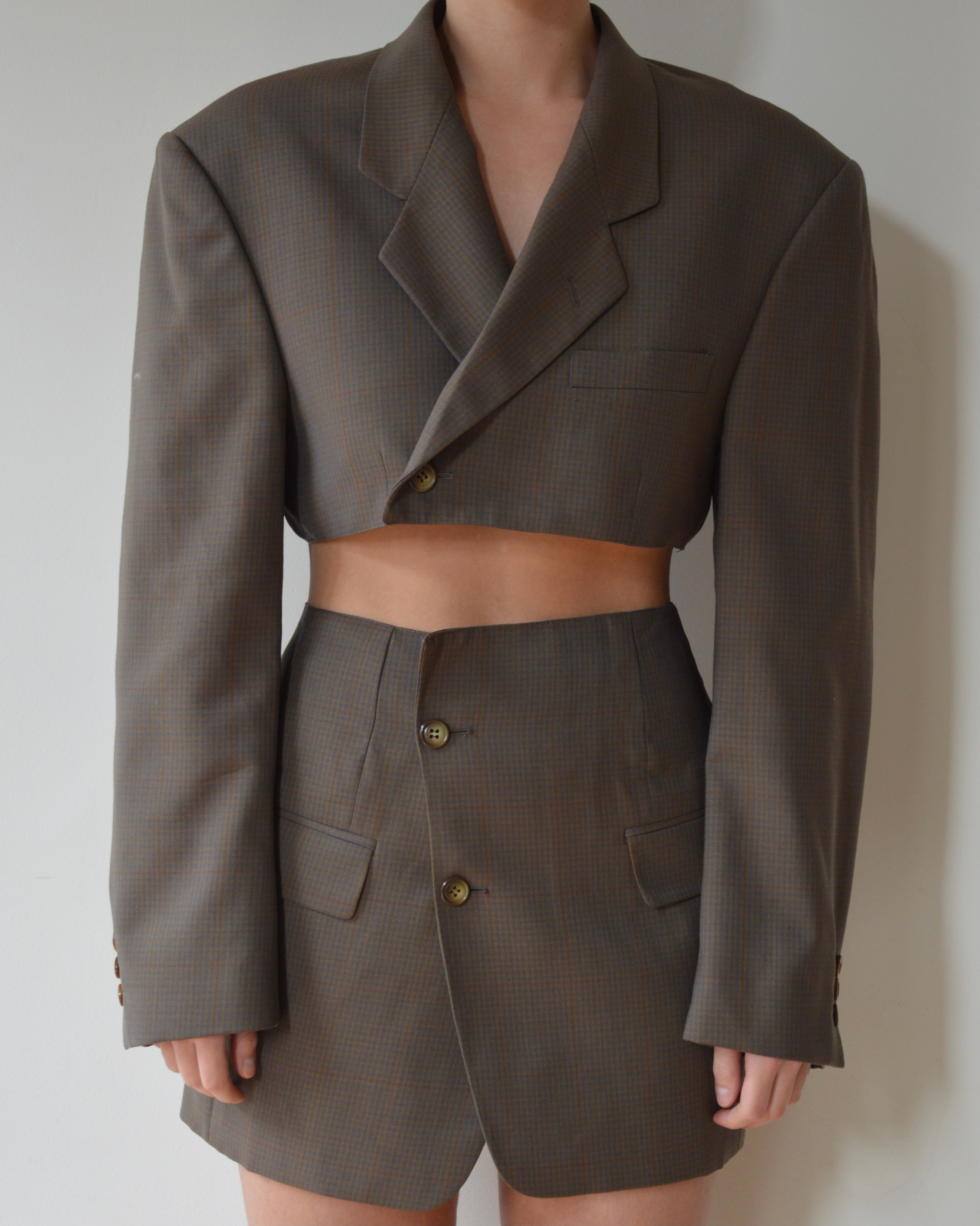 Blaset - squared brown (XS/S)