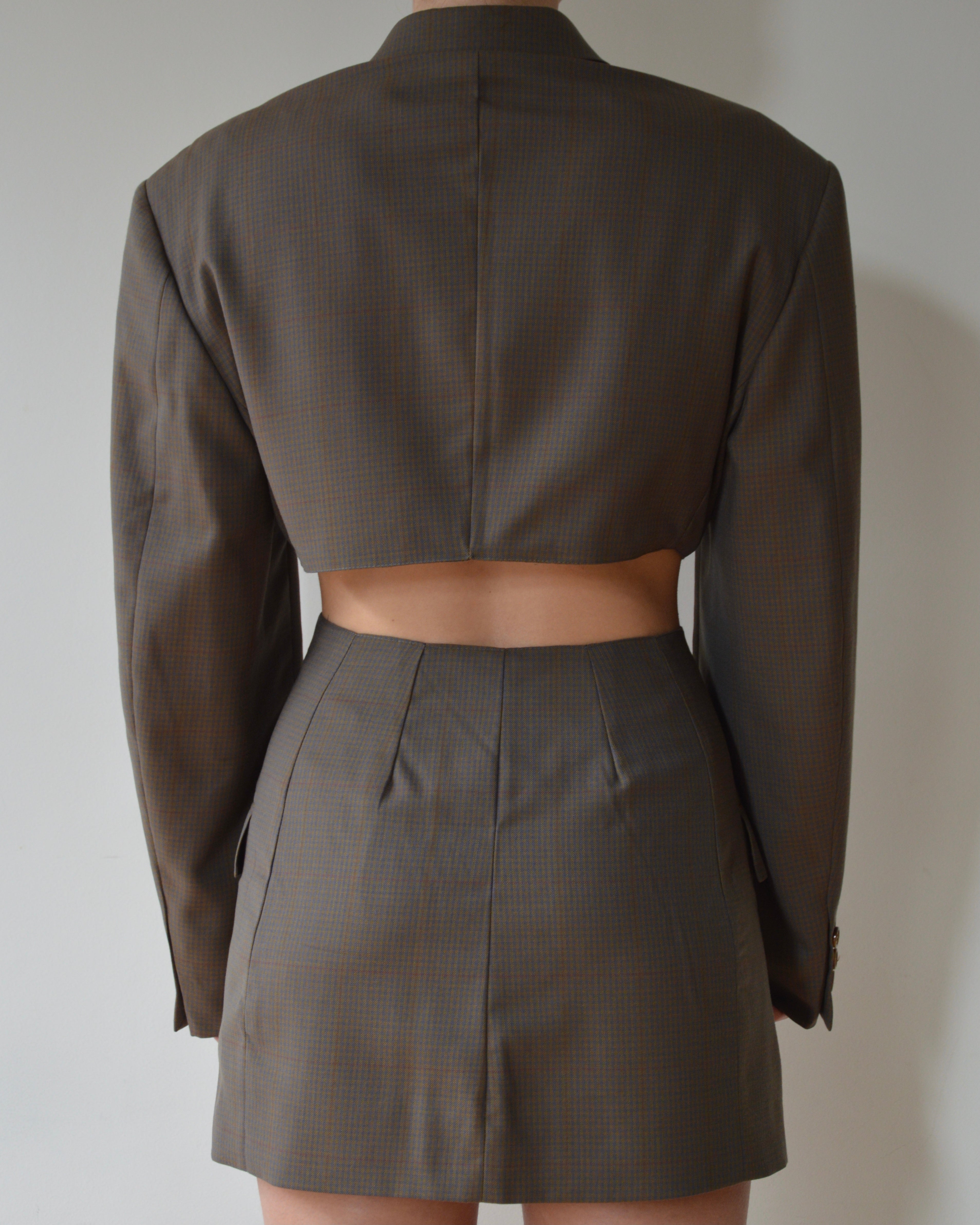 Blaset - squared brown (XS/S)