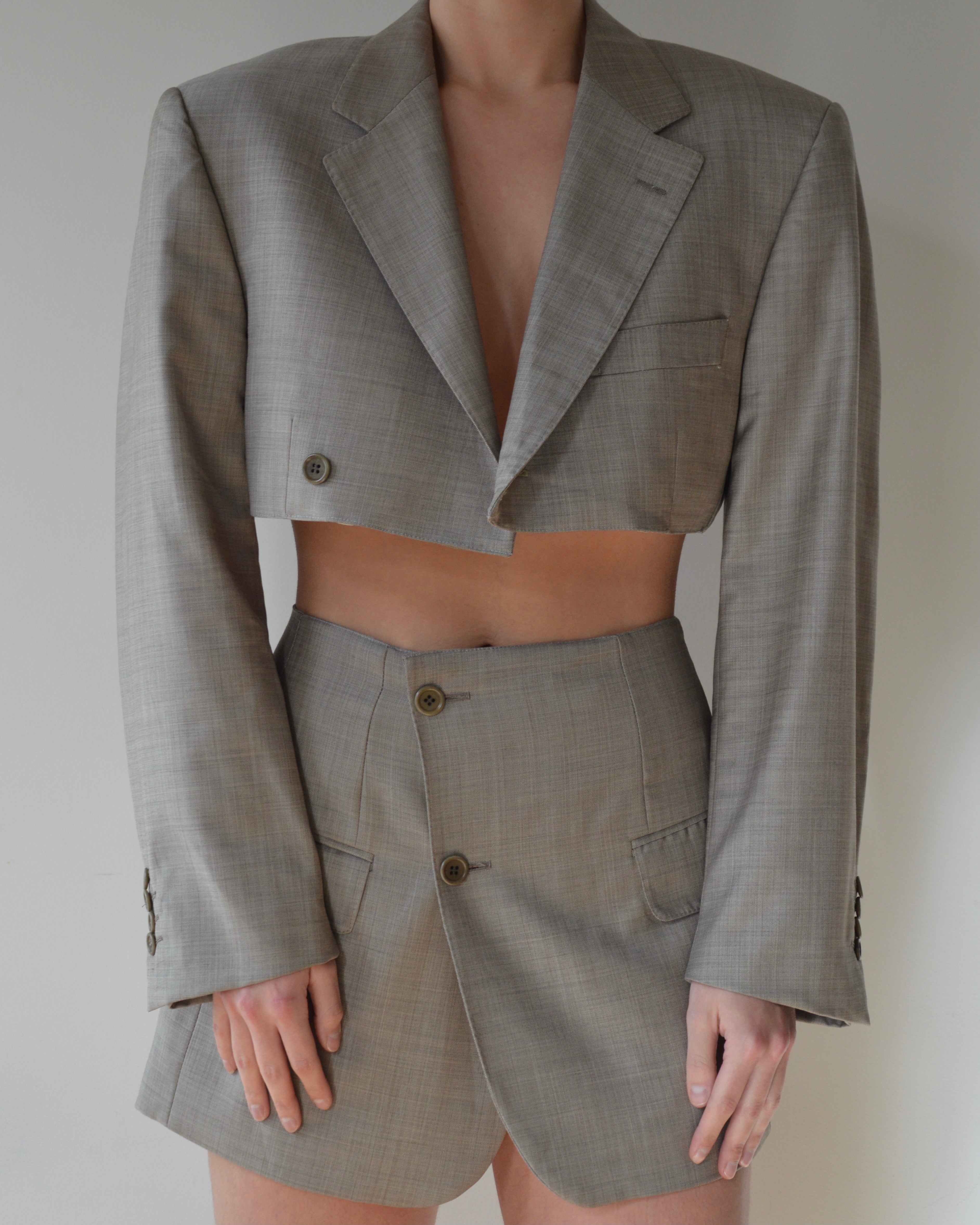 Blaset - Ermenegildo Zegna vert clair (XS/S)