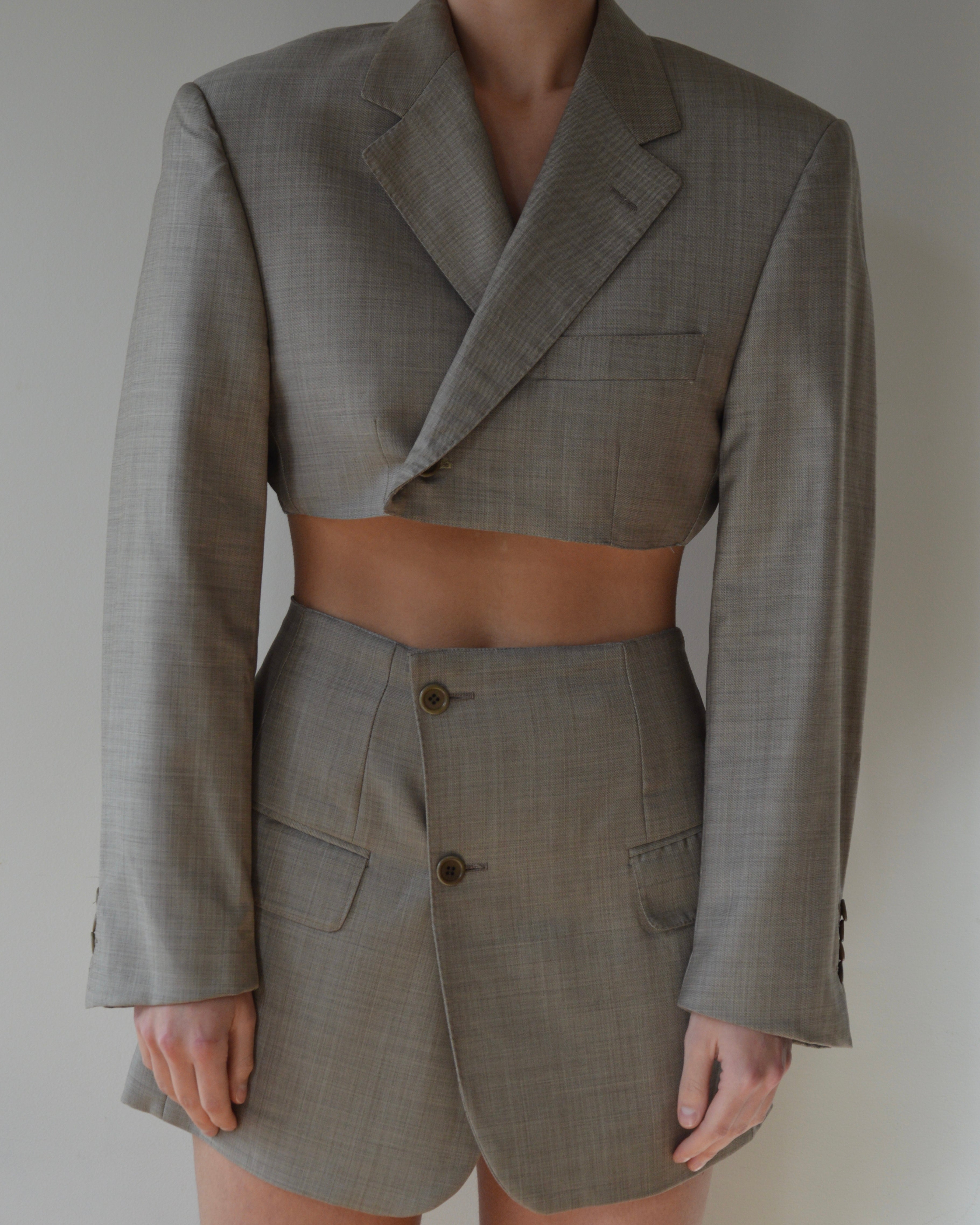 Blaset - Ermenegildo Zegna vert clair (XS/S)