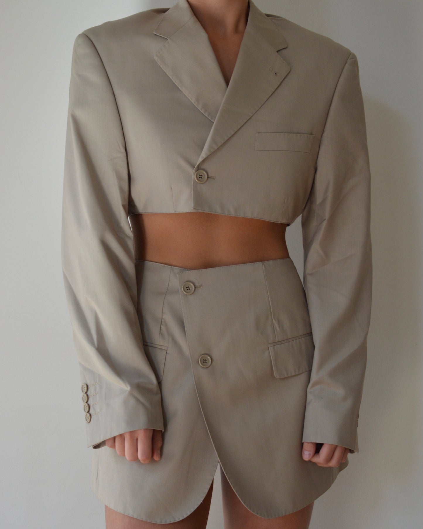 Blaset with trousers - beige bliss (XS/S)