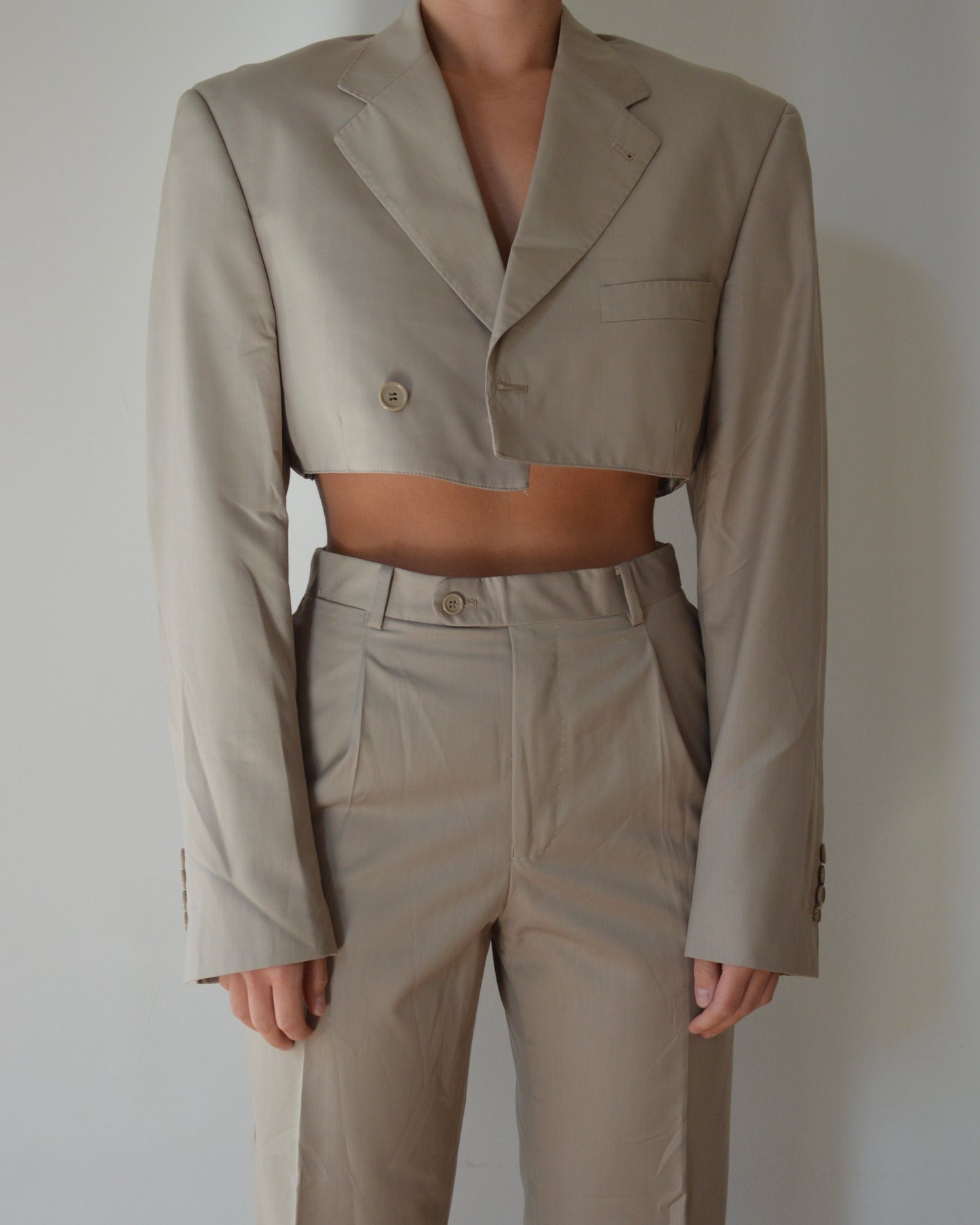 Blaset with trousers - beige bliss (XS/S)