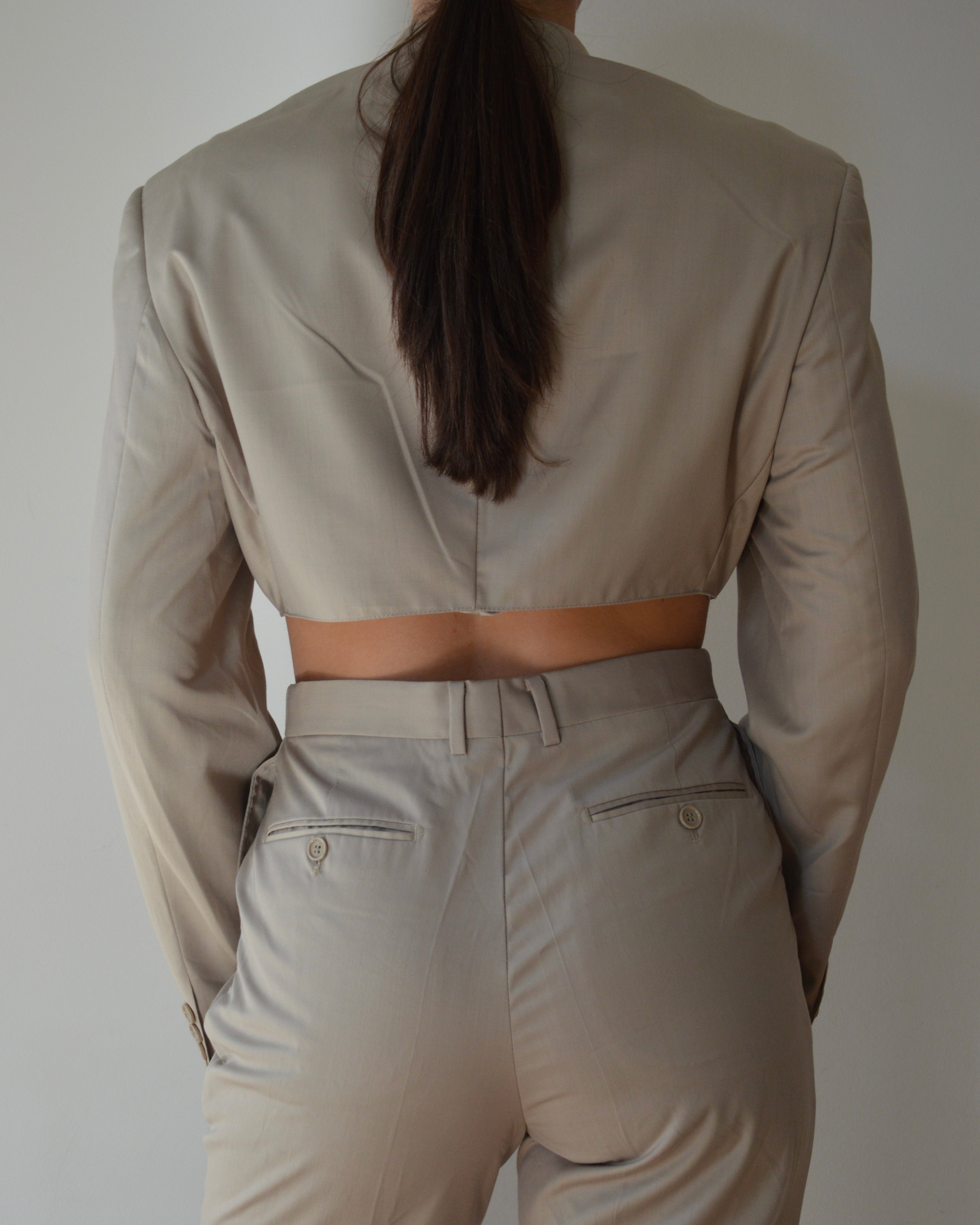 Blaset with trousers - beige bliss (XS/S)