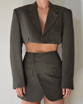 Vegan Blaset with vest - green (XS/S)