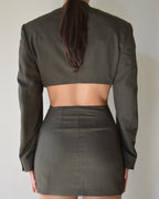 Vegan Blaset with vest - green (XS/S)