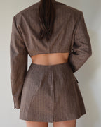 Blaset with trousers - garnet (M/L)