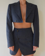 Blaset - texture bleu marine clair (XS)