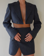Blaset - texture bleu marine clair (XS)
