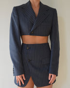 Blaset - texture bleu marine clair (XS)