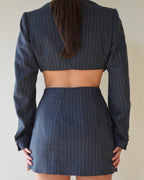 Blaset - texture bleu marine clair (XS)
