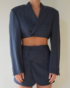 Blaset - costume bleu marine clair (XS/S)
