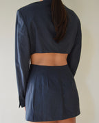 Blaset - costume bleu marine clair (XS/S)