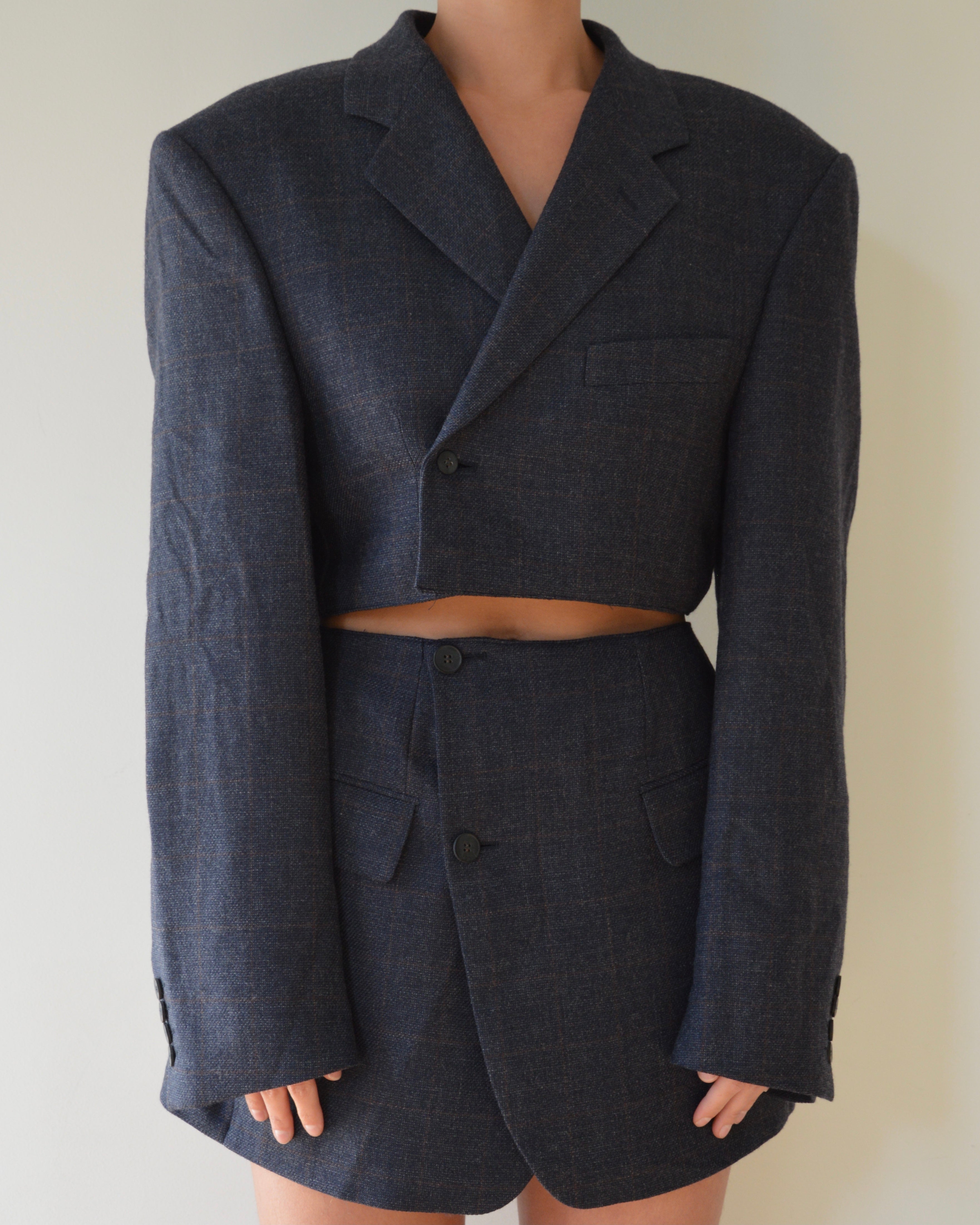 Blaset - texture bleu foncé (L/XL)