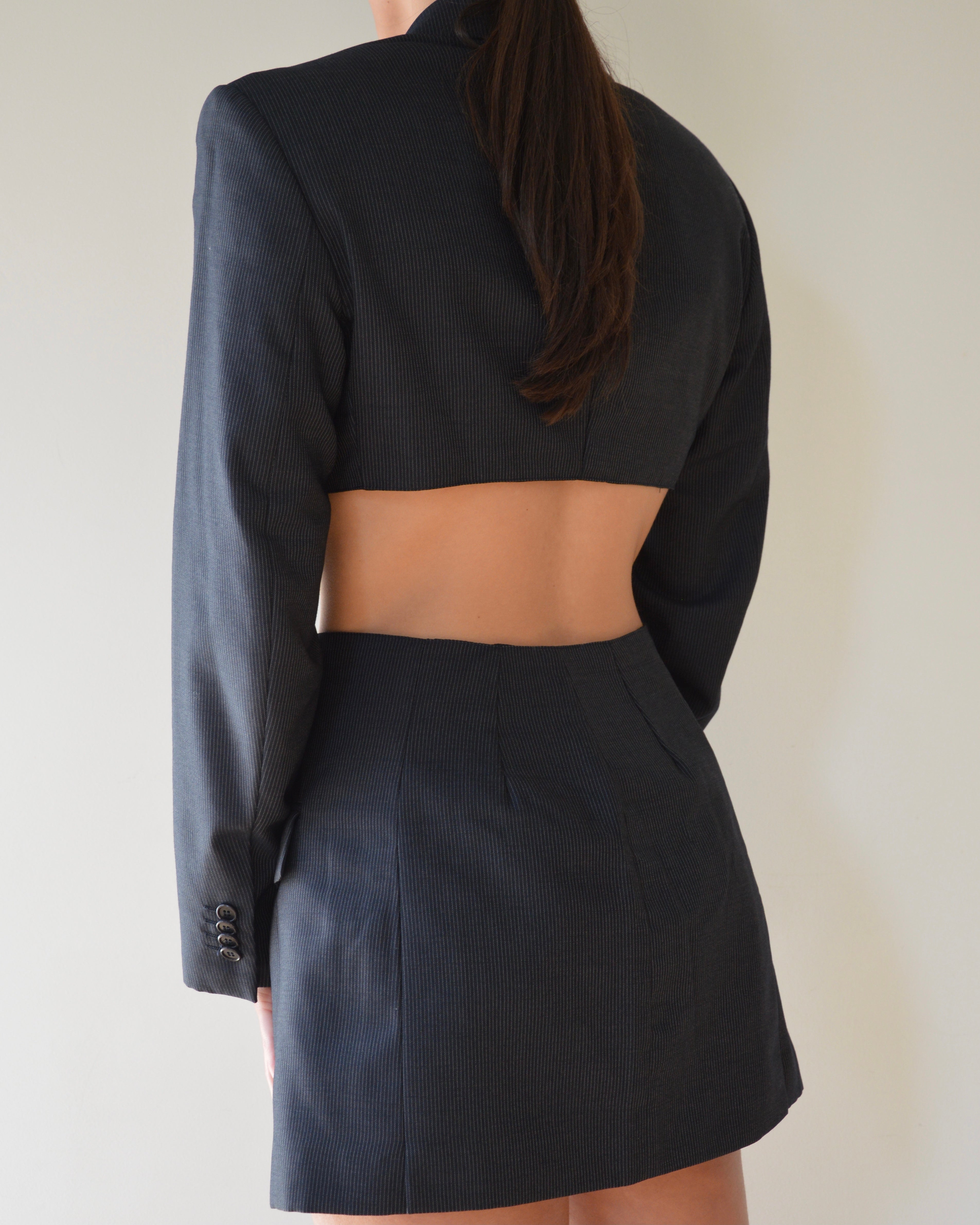 Blaset - bleu marine à rayures blanches (XS/S)