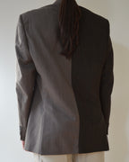DUO Blazer - chocolate texture on brown (XS/M)