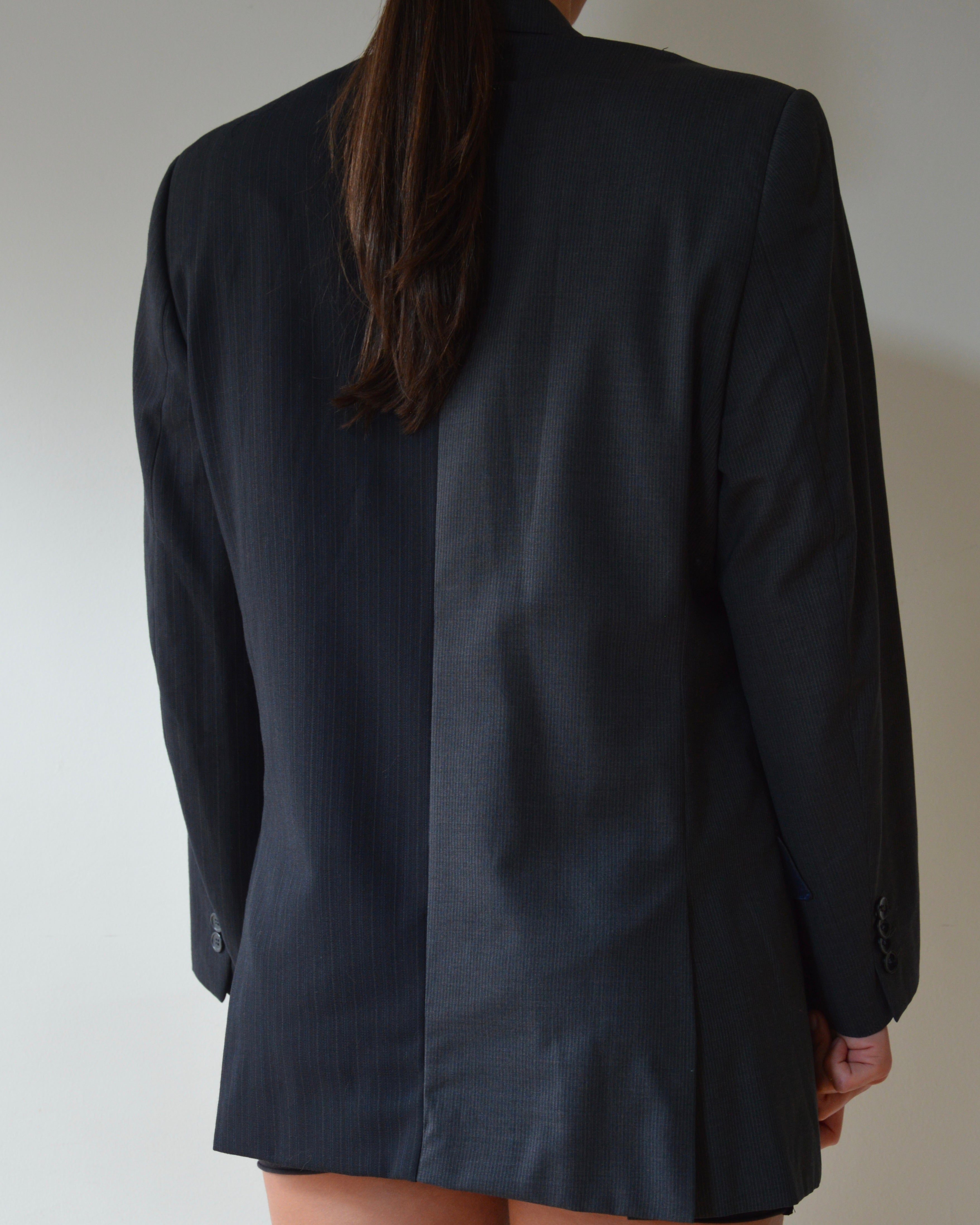 DUO Blazer - navy on gray (XS/M)