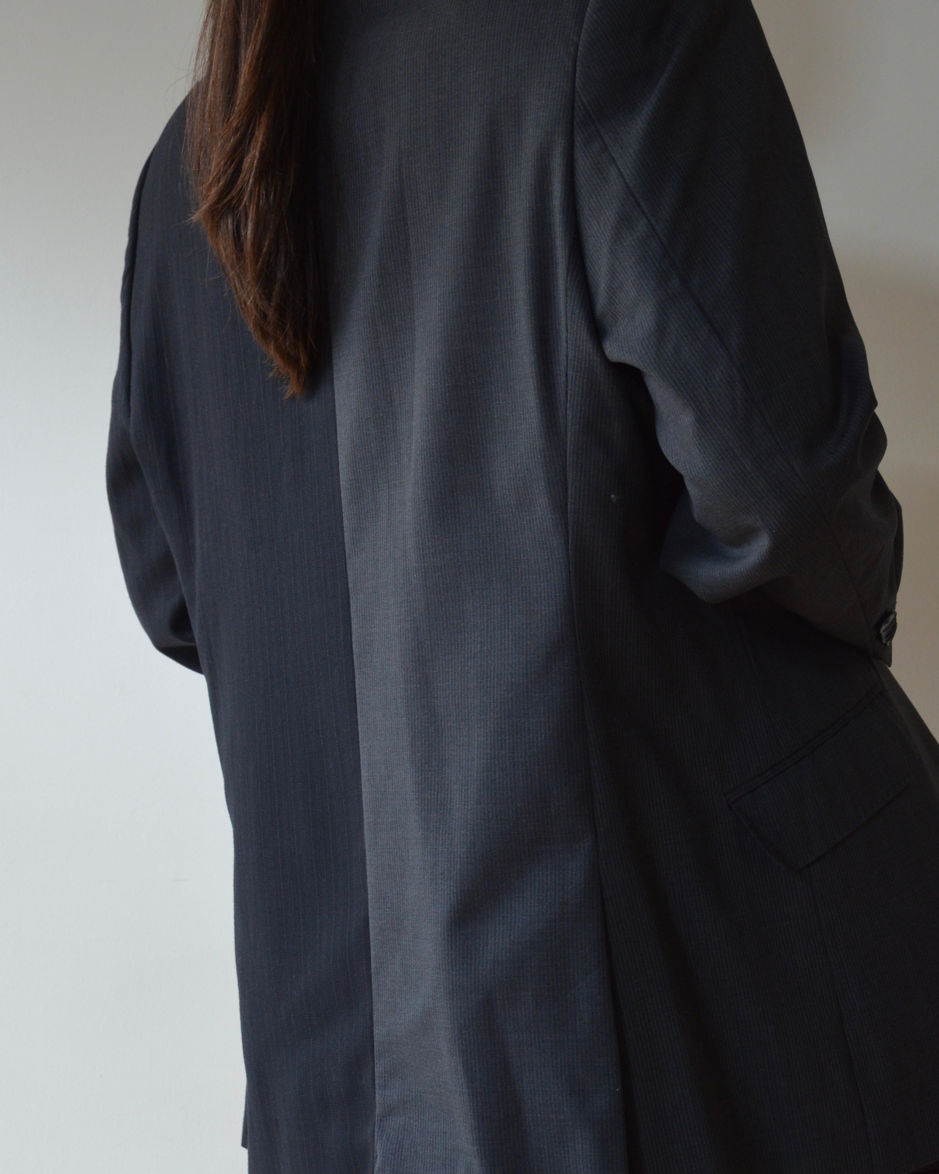 DUO Blazer - navy on gray (XS/M)