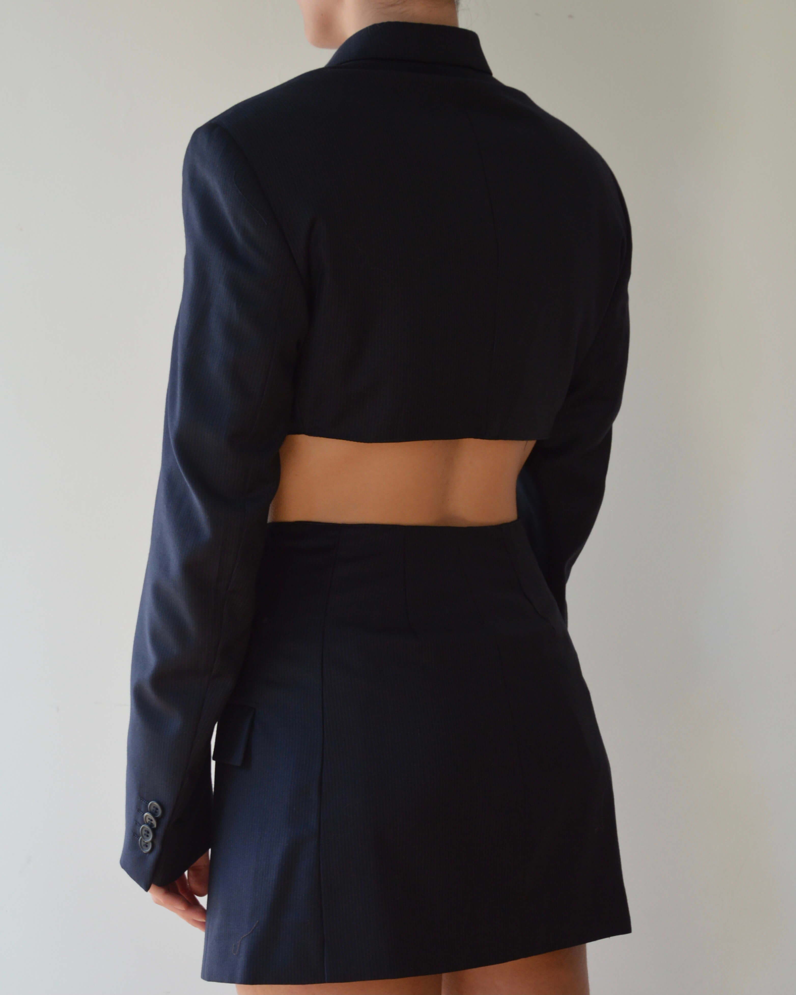 Ensemble veste et pantalon - marine (XS/S)