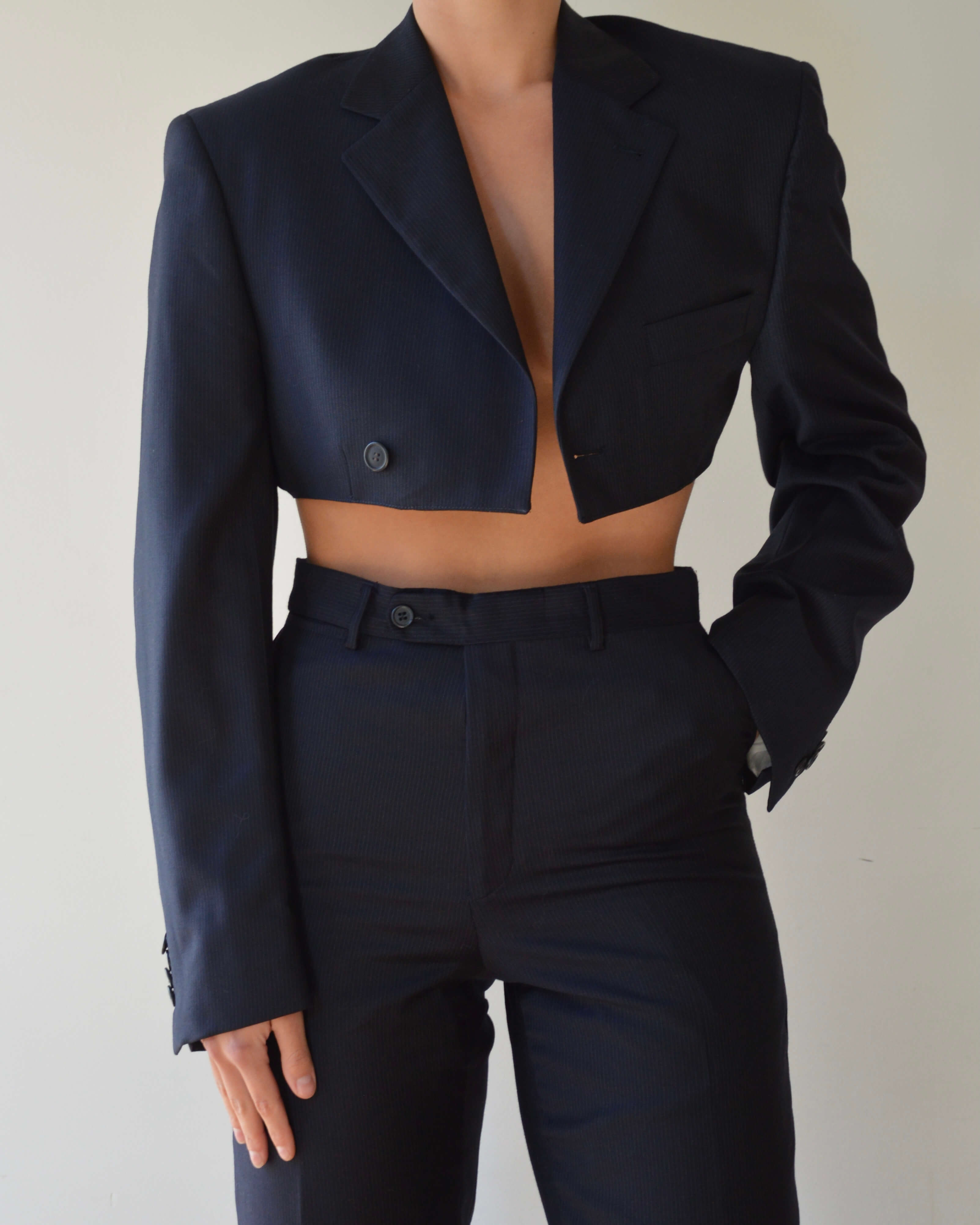 Ensemble veste et pantalon - marine (XS/S)