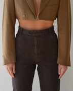 Pantalones - Vaqueros marrones Balmain (S/M)