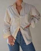 DUO Shirt - breeze stripes on yellow (S/L)