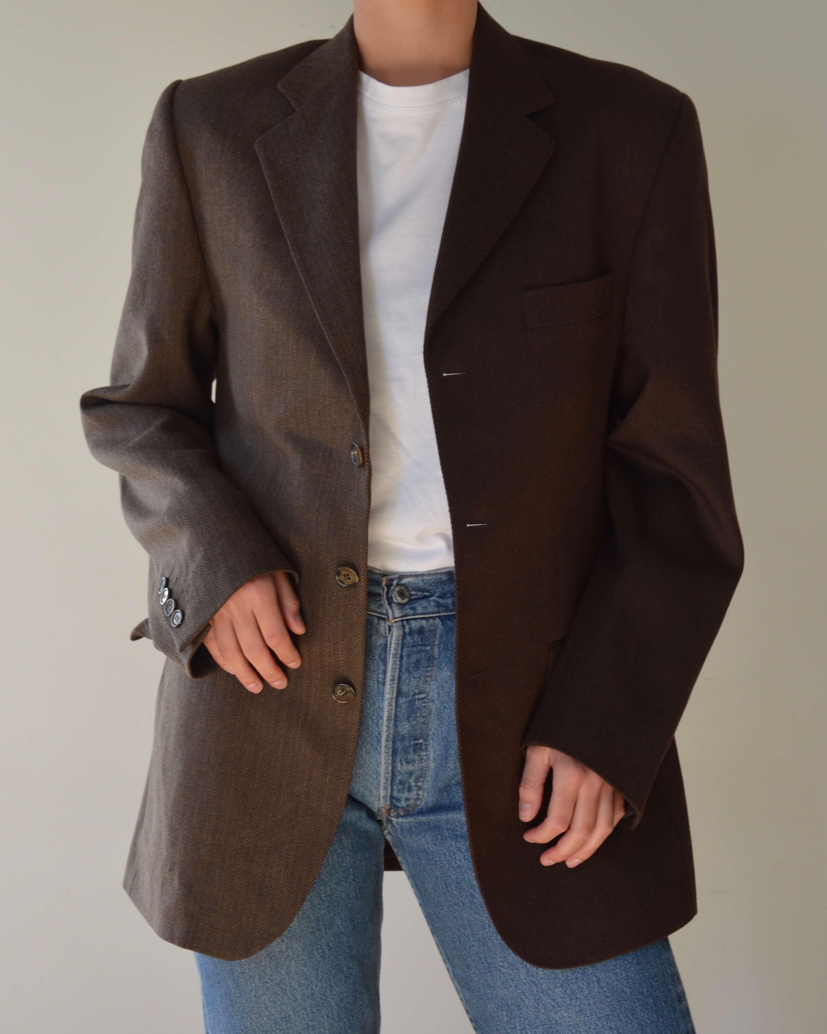 DUO Blazer - chocolate (S/M)