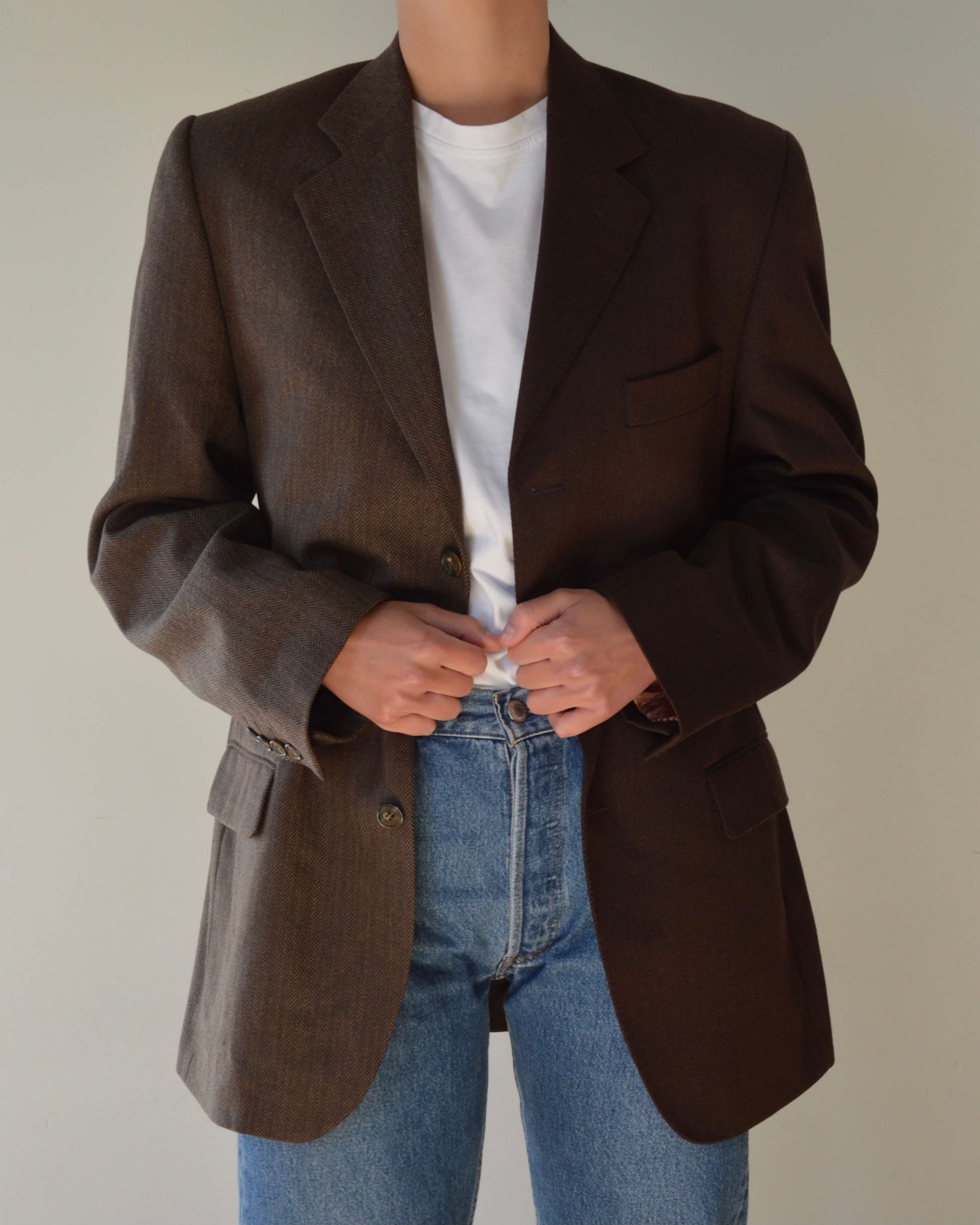 DUO Blazer - chocolate (S/M)