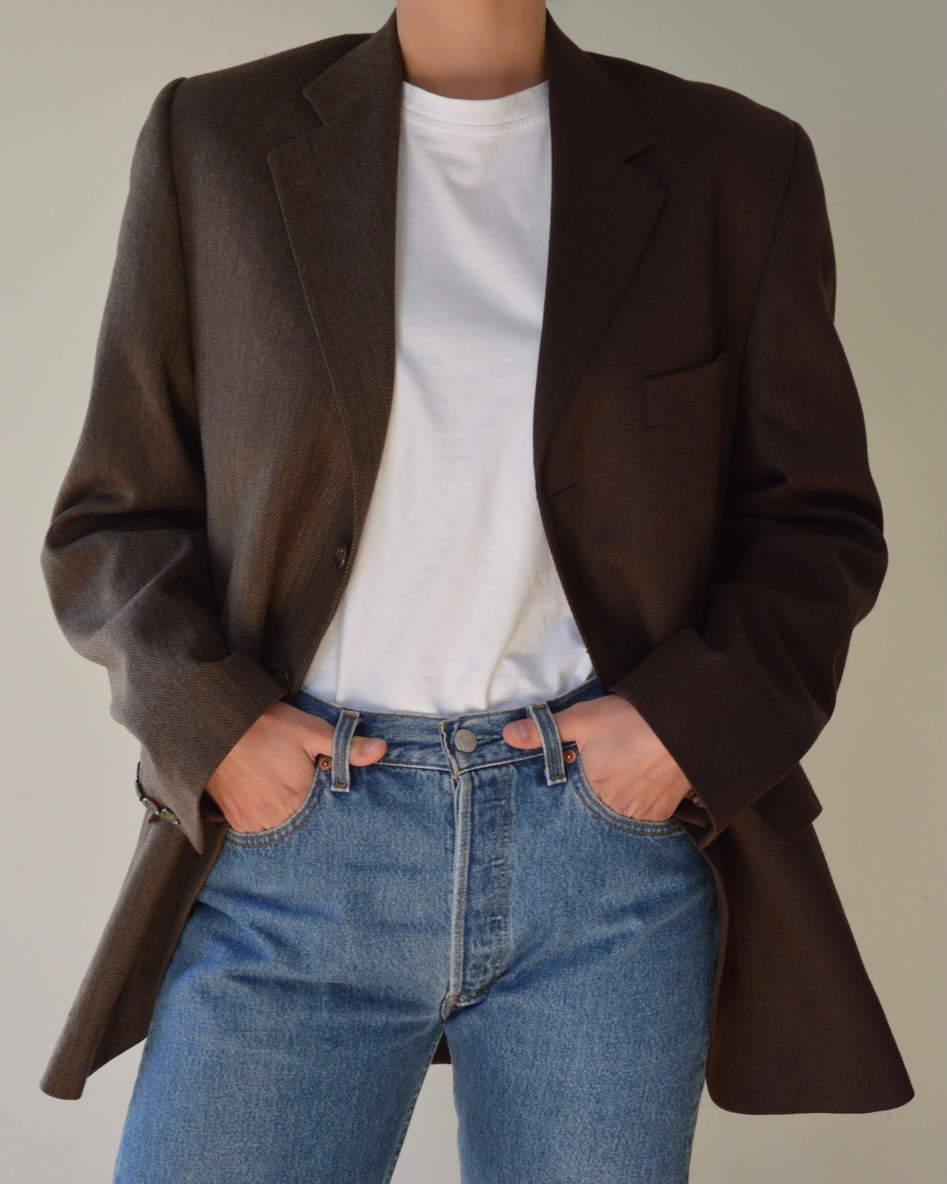 DUO Blazer - chocolate (S/M)