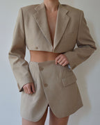 Vegan Blaset with trousers - beige (XS/S)