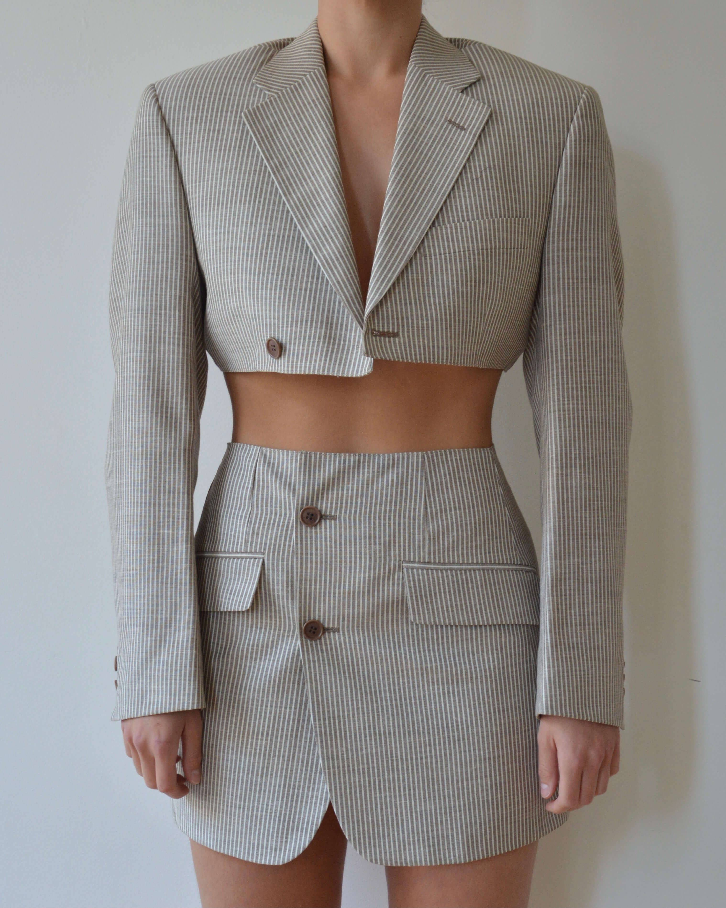 Blaset - lin rayé (XS/S)