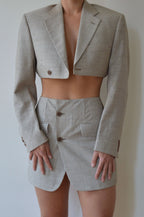 Blaset - stripped linen (XS/S)