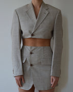 Blaset - stripped linen (XS/S)