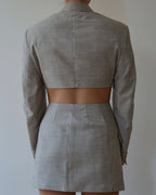 Blaset - stripped linen (XS/S)