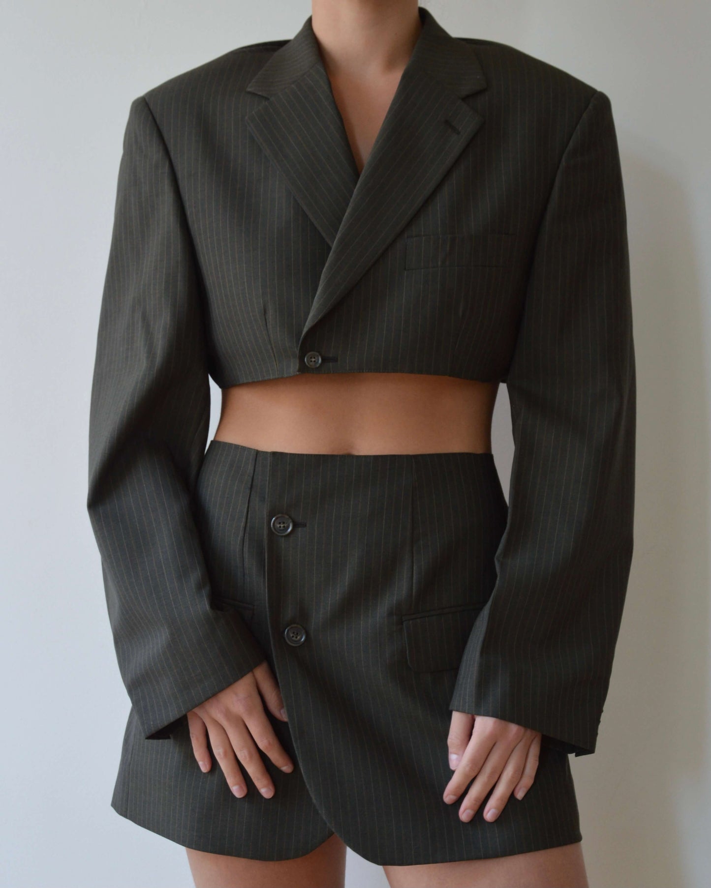 Blaset with trousers - dark green (XS/S)