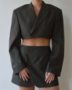 Blaset with trousers - dark green (XS/S)