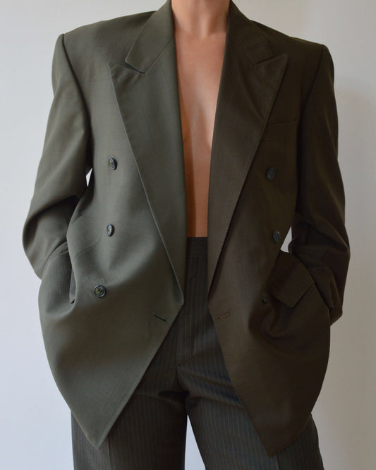 DUO Blazer - olive (S/L)