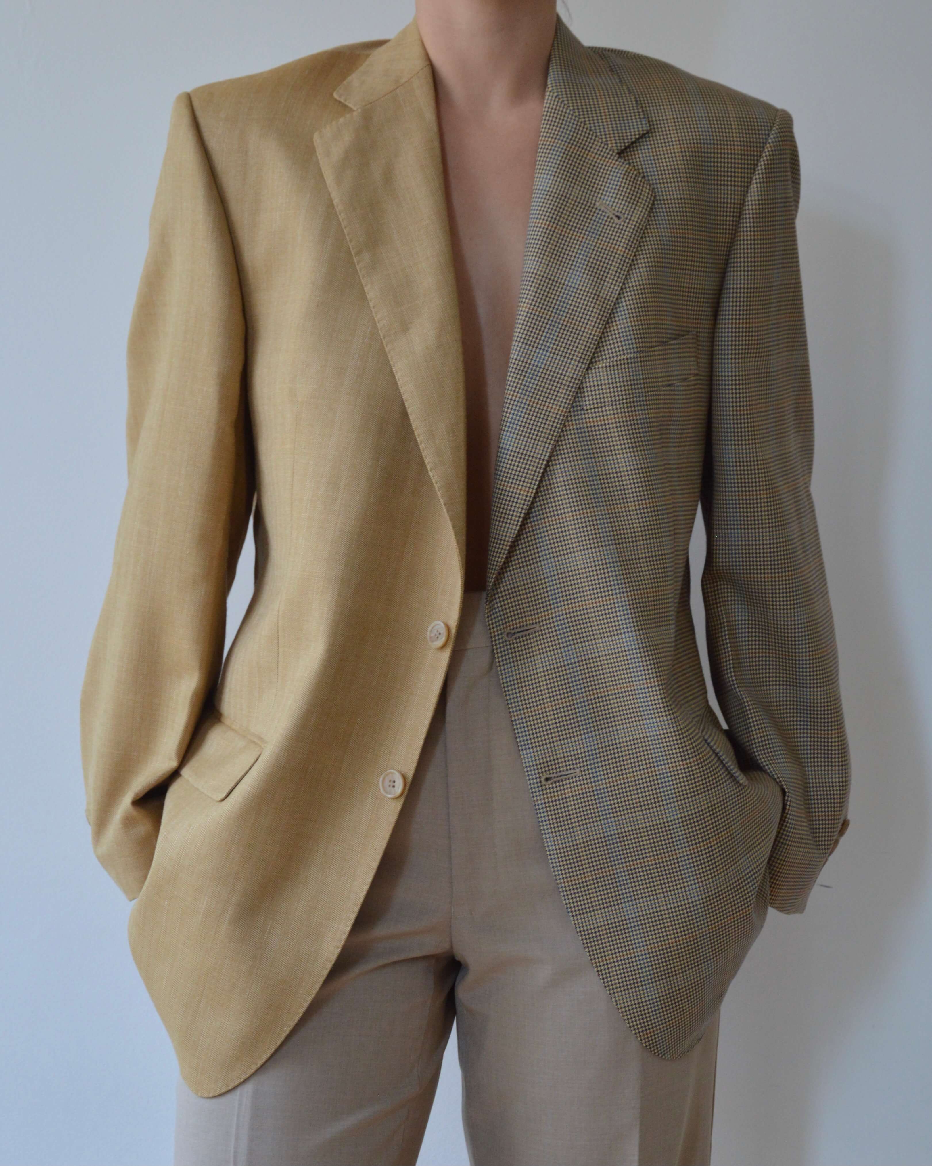 DUO Blazer - golden perfection (S/L)