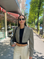 Blaset - Checked Baby Brown (XS/S)