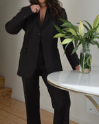Suit - dark brown