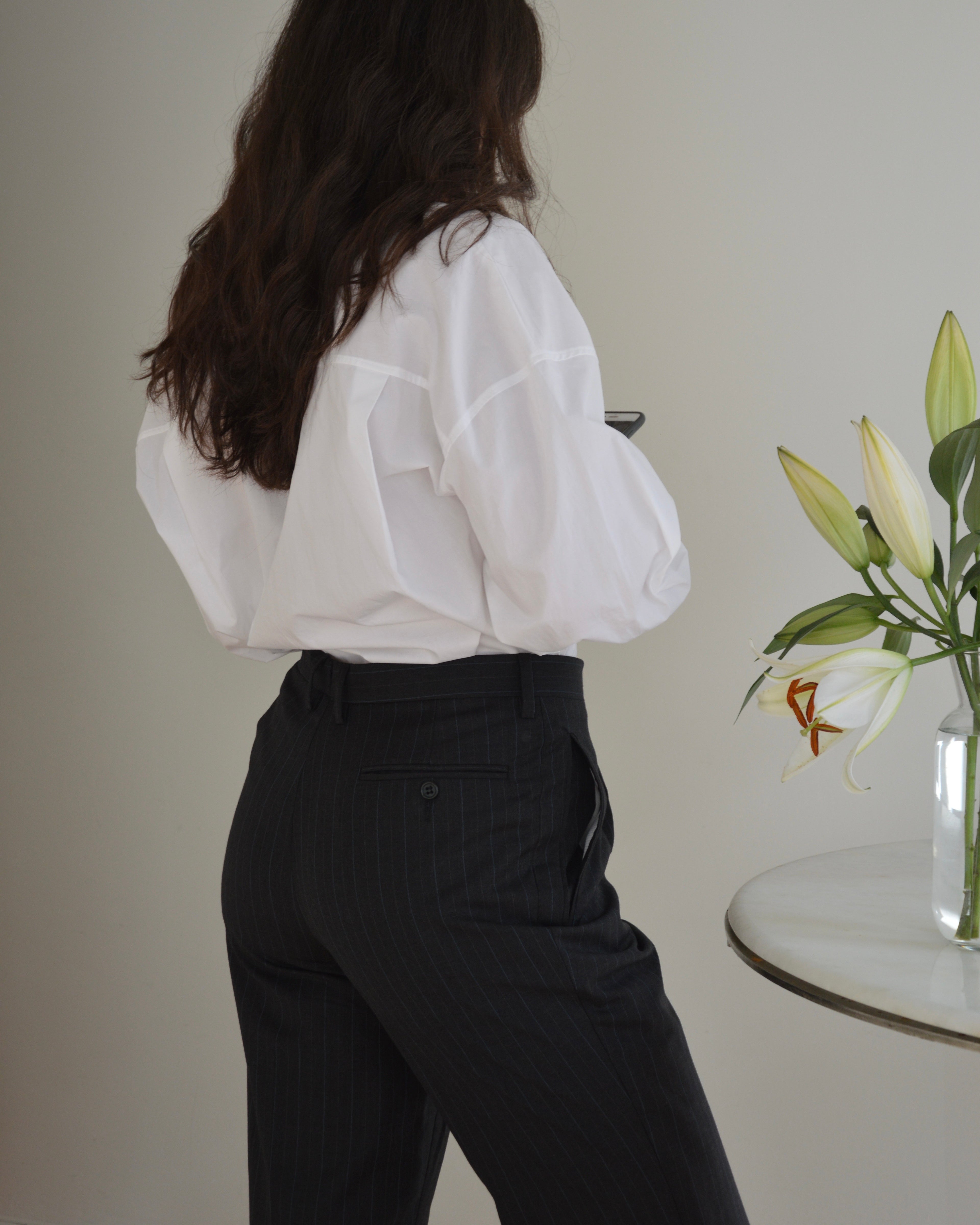 Suit - gray red lines (S/M)